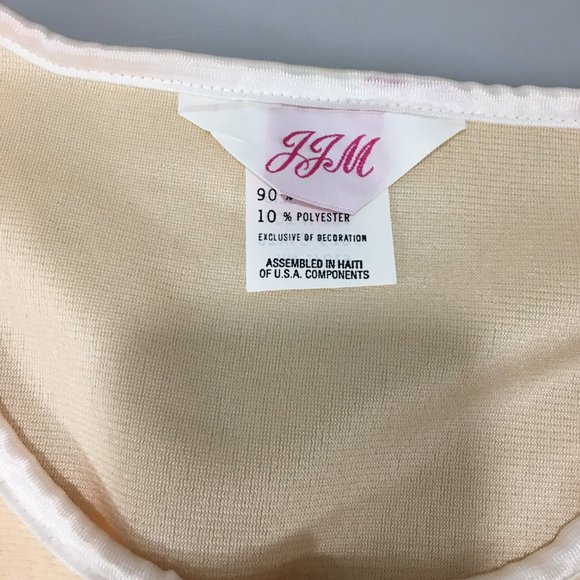 JJM 22W 2X Apricot Peach Fleece Long Snap-Front Bathrobe NEW Vintage - Picture 6 of 10